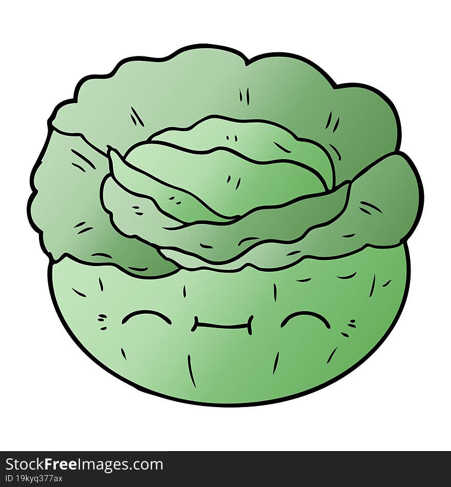 cartoon cabbage. cartoon cabbage