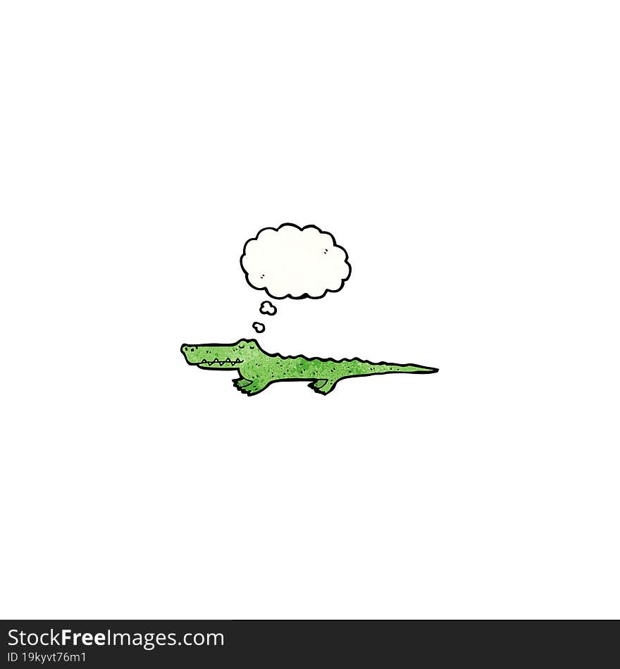 Cartoon Crocodile