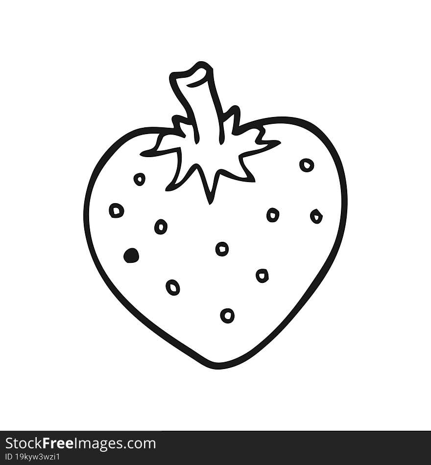 cartoon strawberry