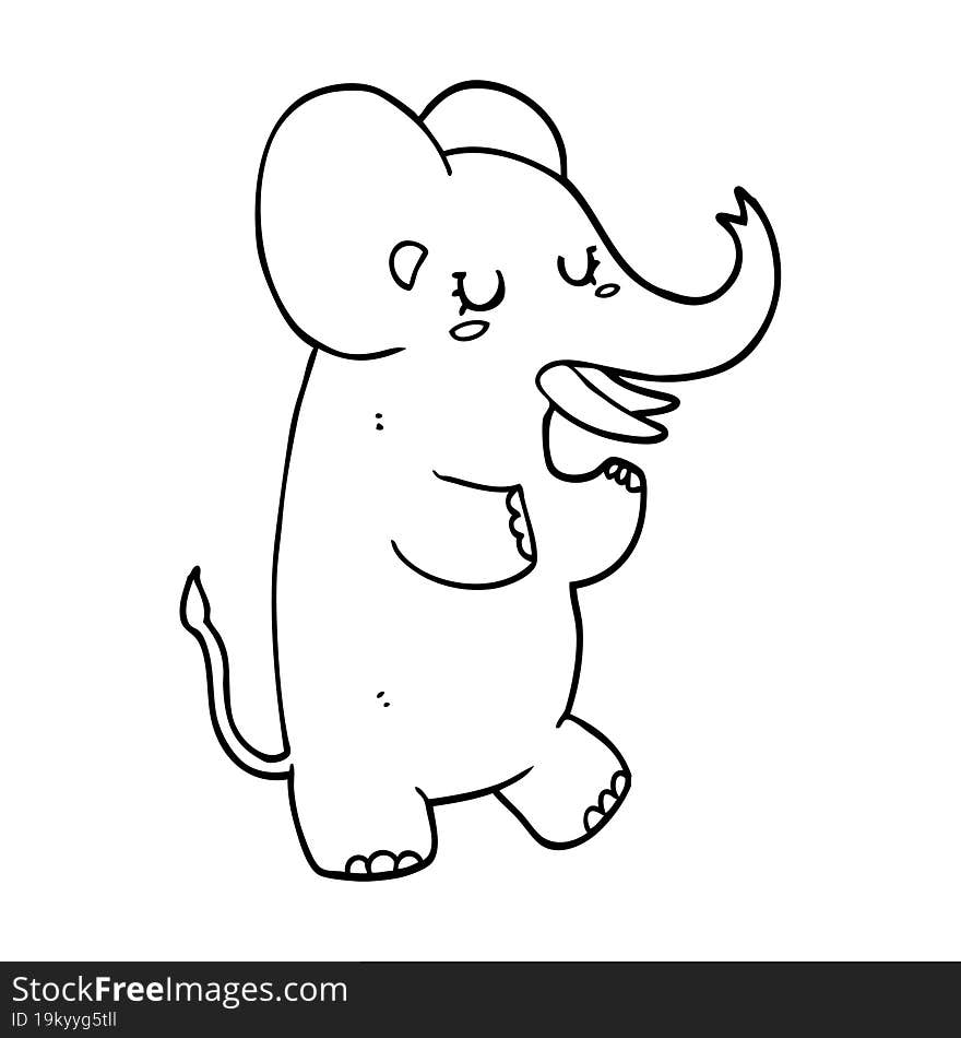 Cartoon Elephant