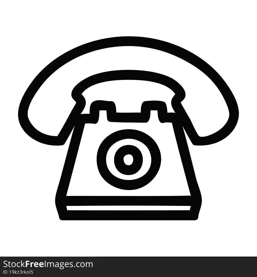 old telephone icon