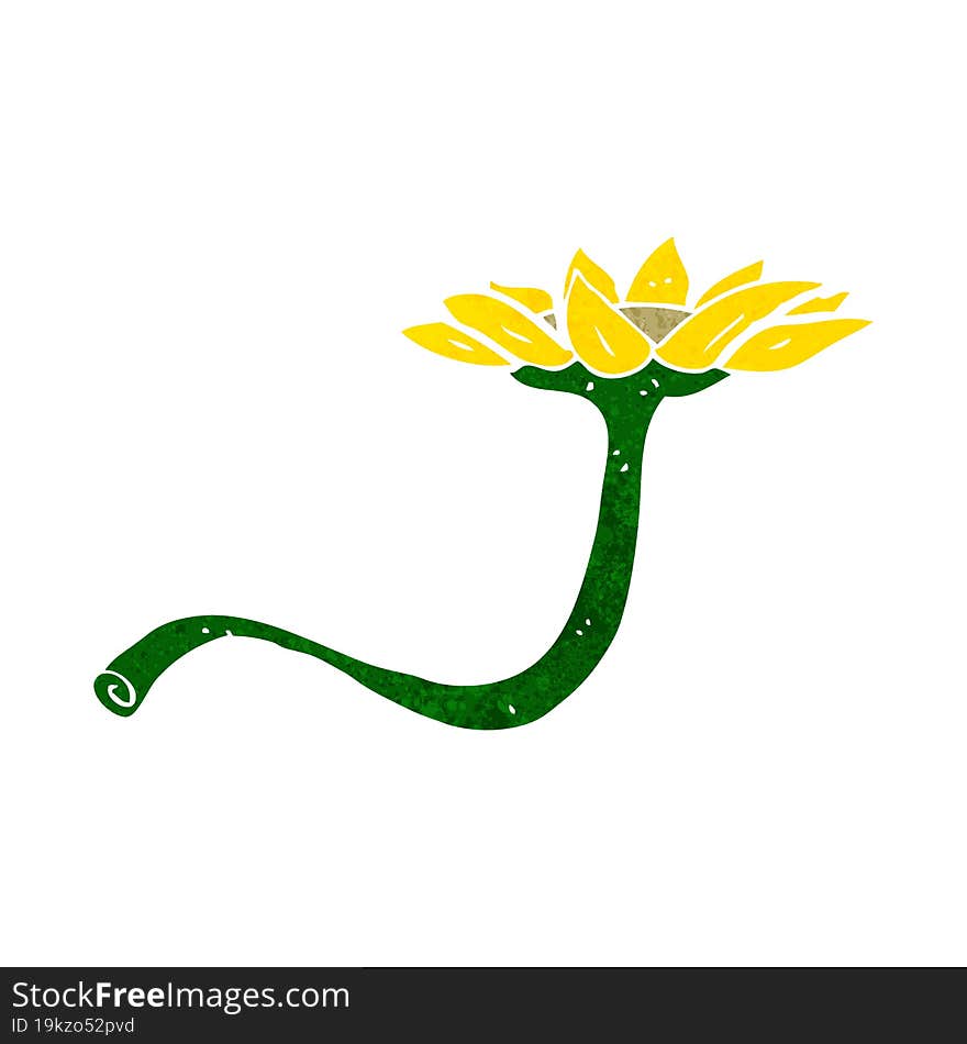 cartoon flower