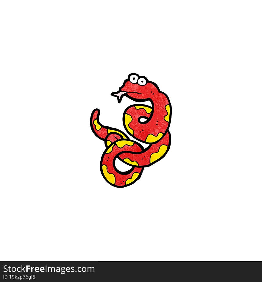 cartoon snake