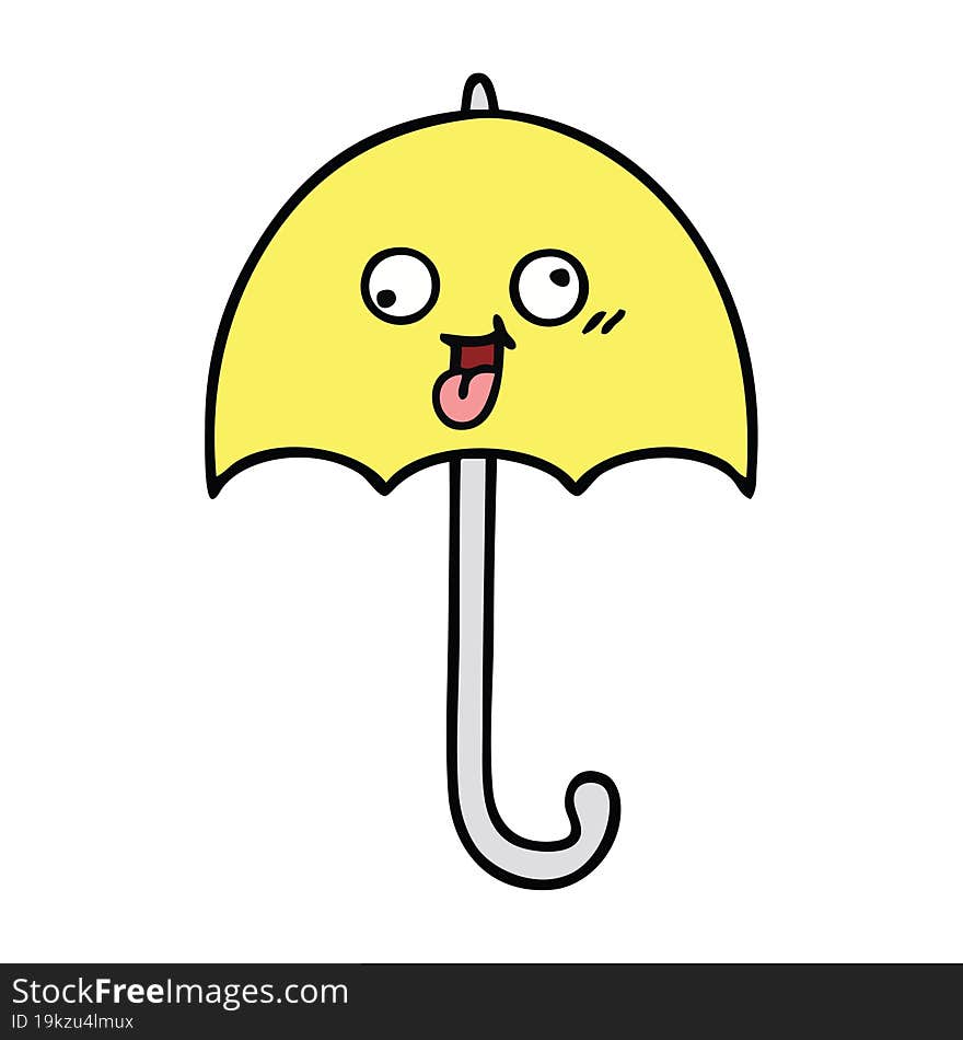 cute cartoon umbrella