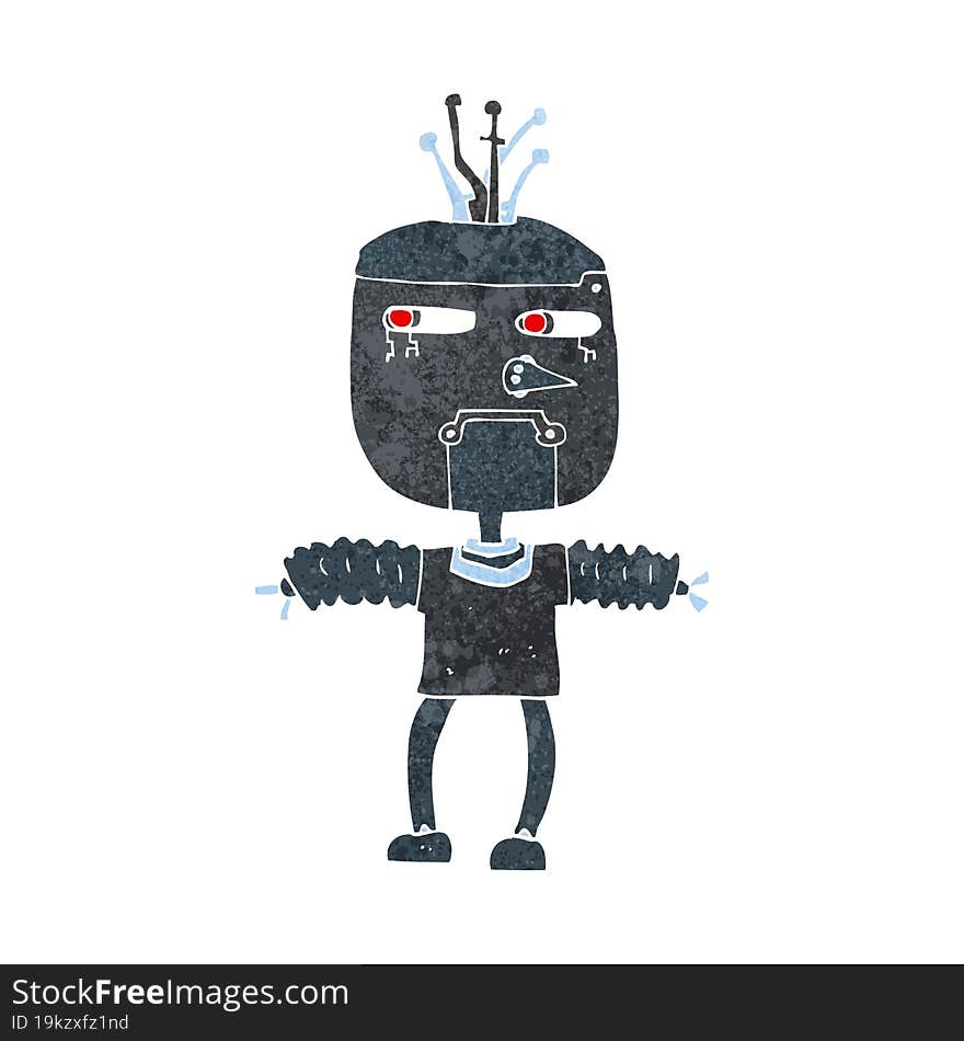 Cartoon Robot