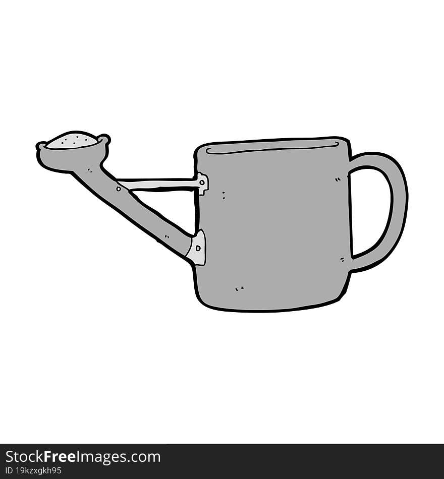 watering can cartoon