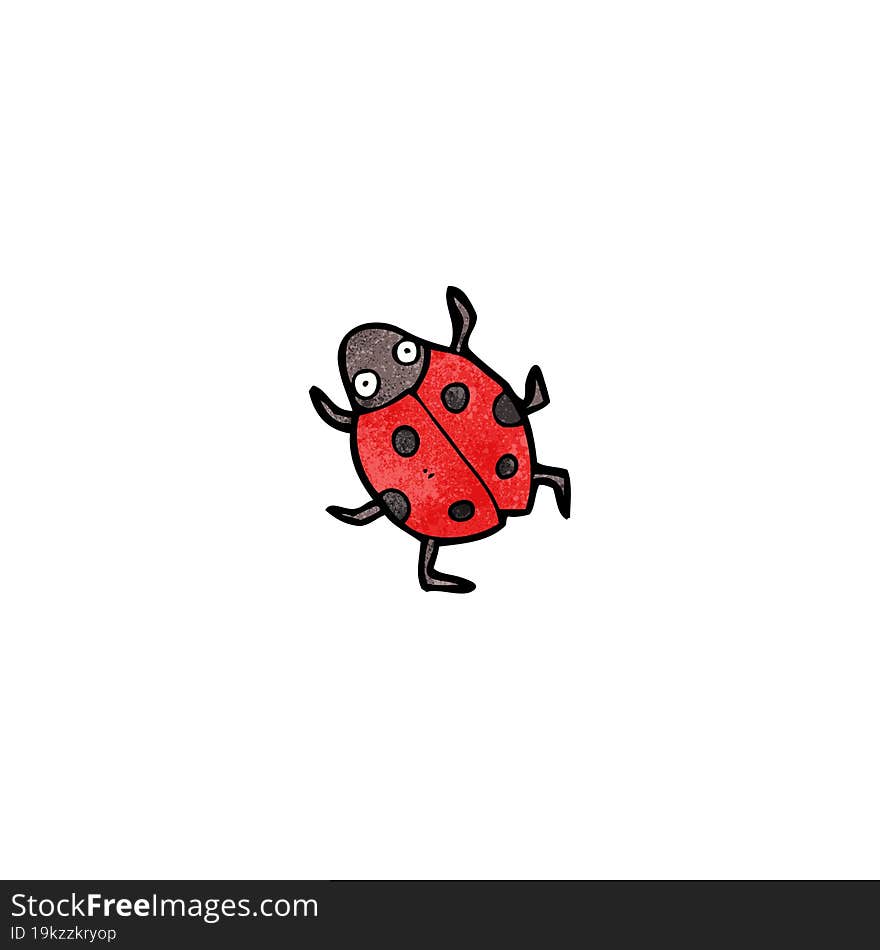 Cartoon Ladybug