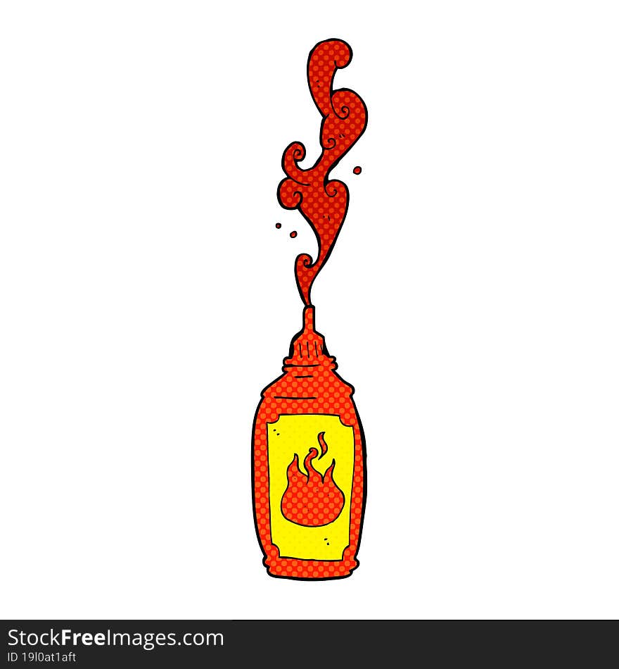 Cartoon Hot Sauce