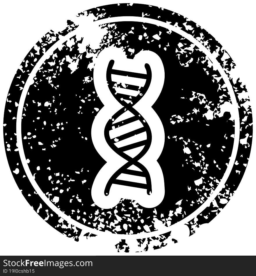 DNA Chain Distressed Icon