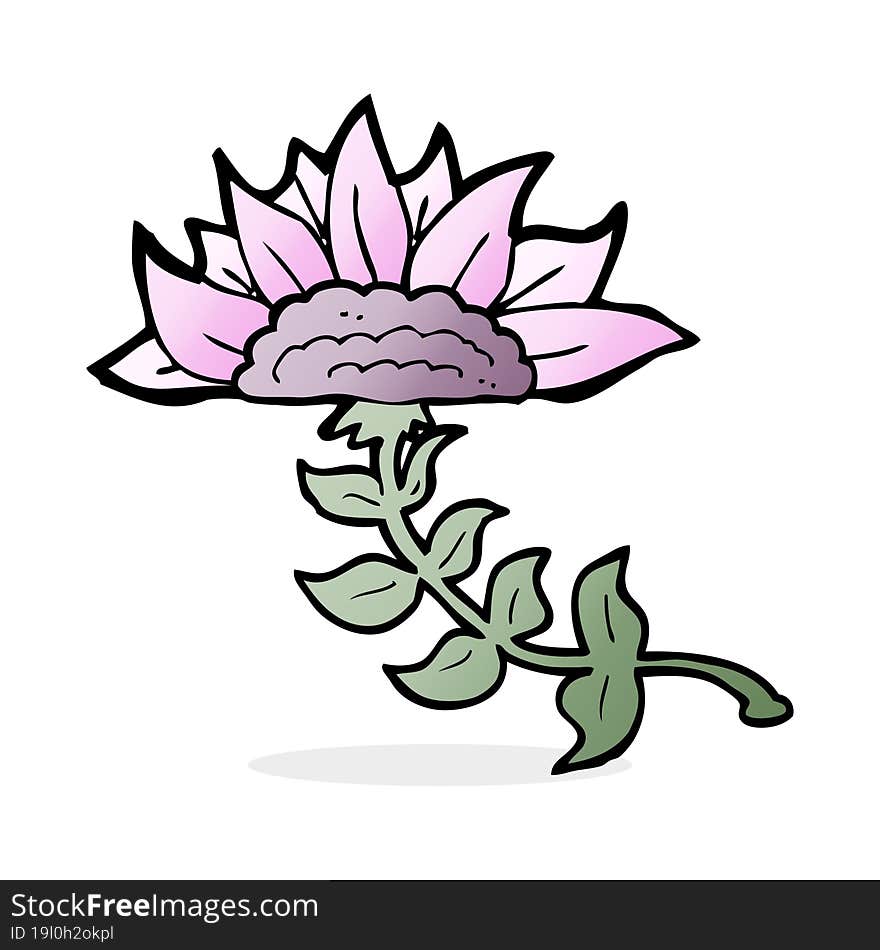 cartoon flower