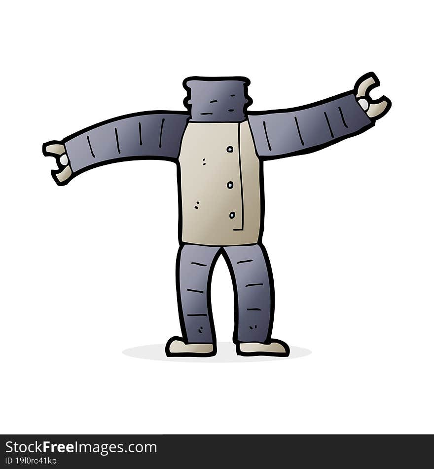 cartoon robot body (mix and match cartoons or add own photos