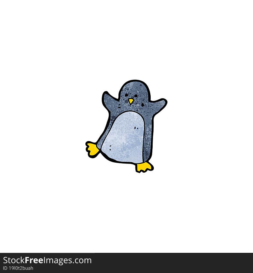 Cute Cartoon Penguin