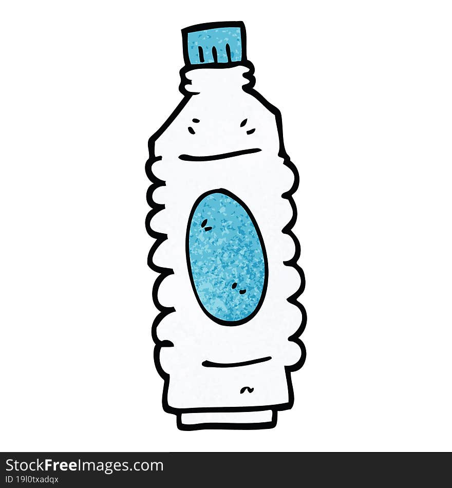 cartoon doodle drinks bottle