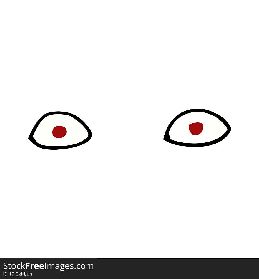 cartoon eyes