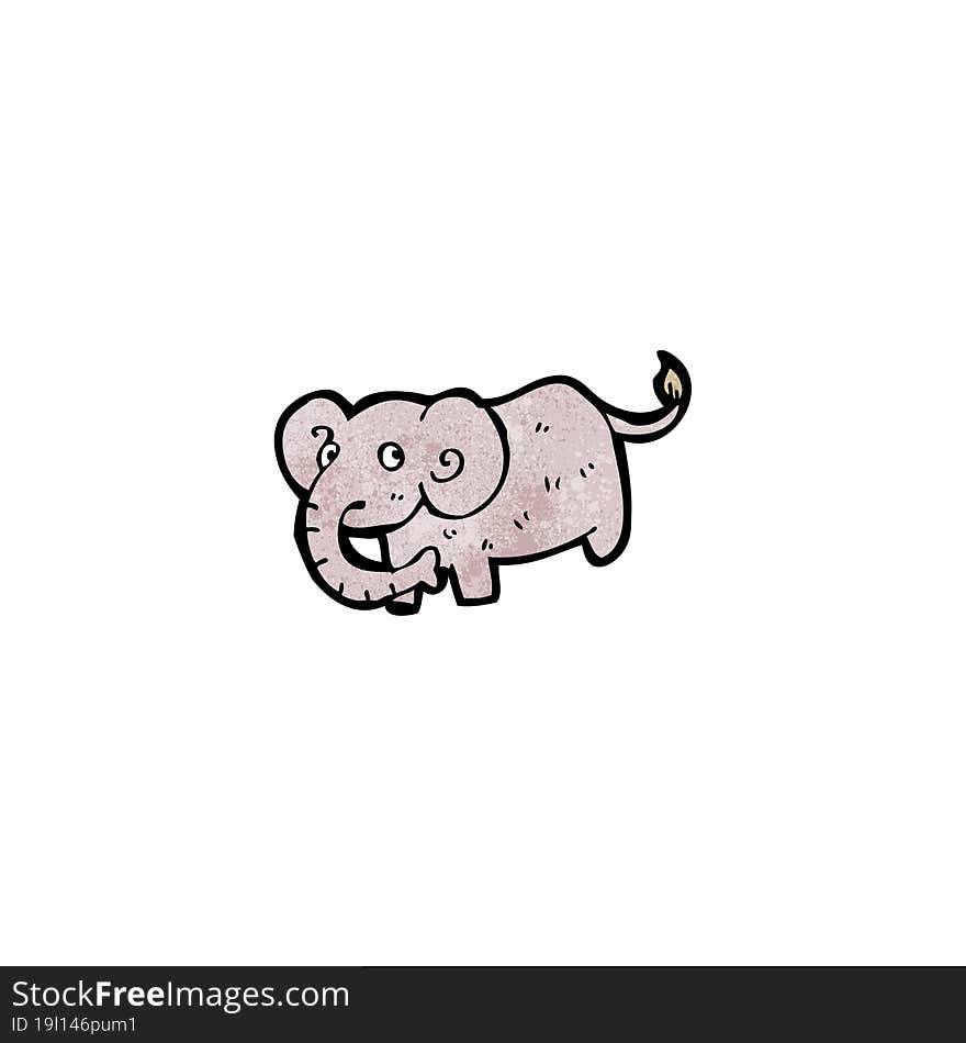 cartoon elephant