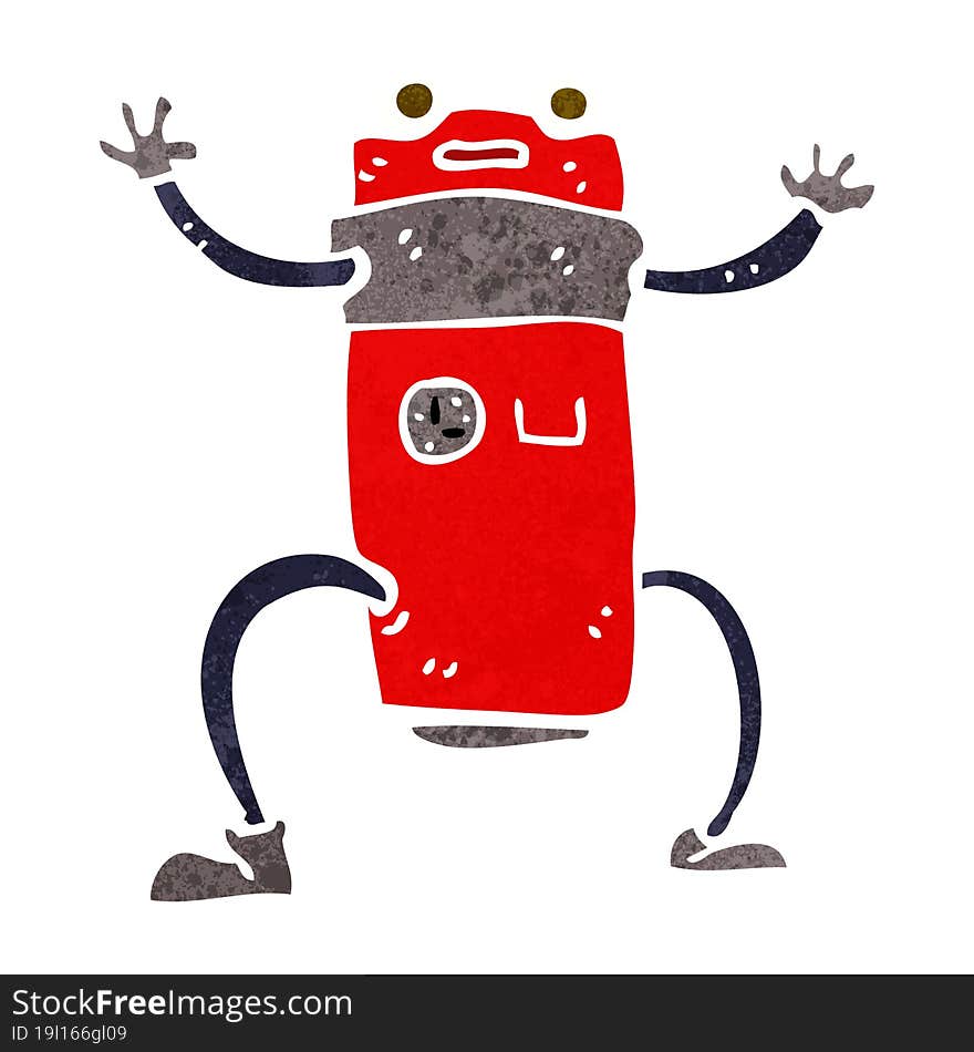 Cartoon Robot