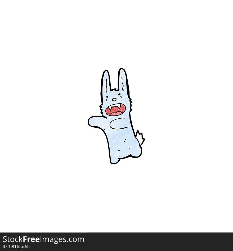 Cartoon Vampire Bunny Rabbit