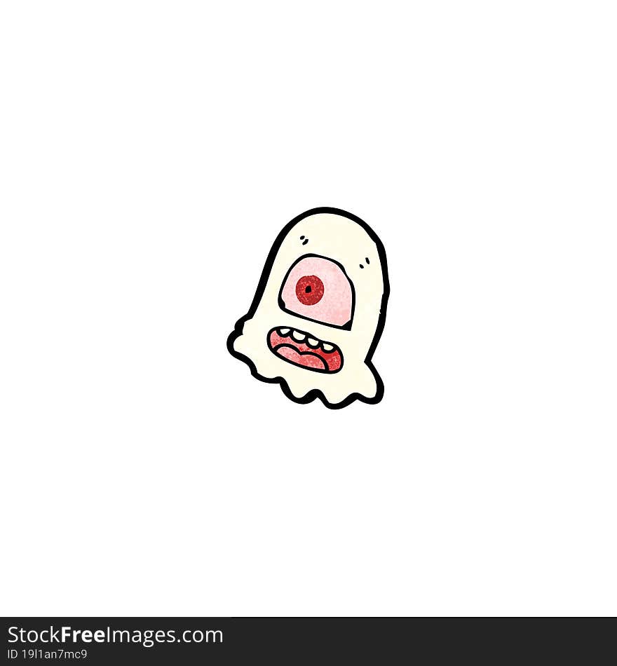 cartoon ghost