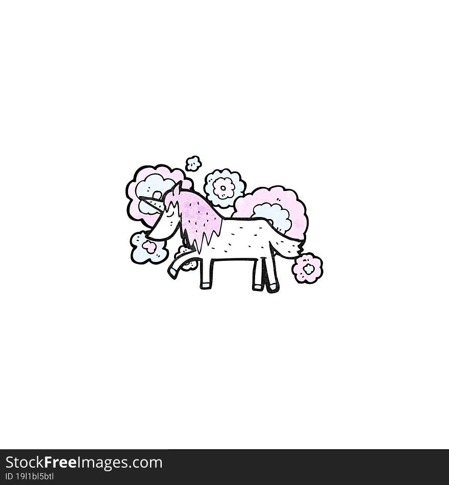 cartoon unicorn