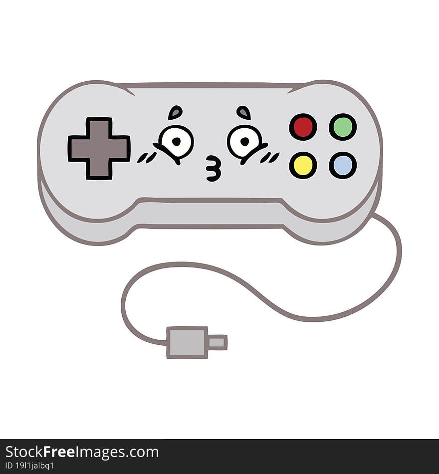 Cute Cartoon Game Controller