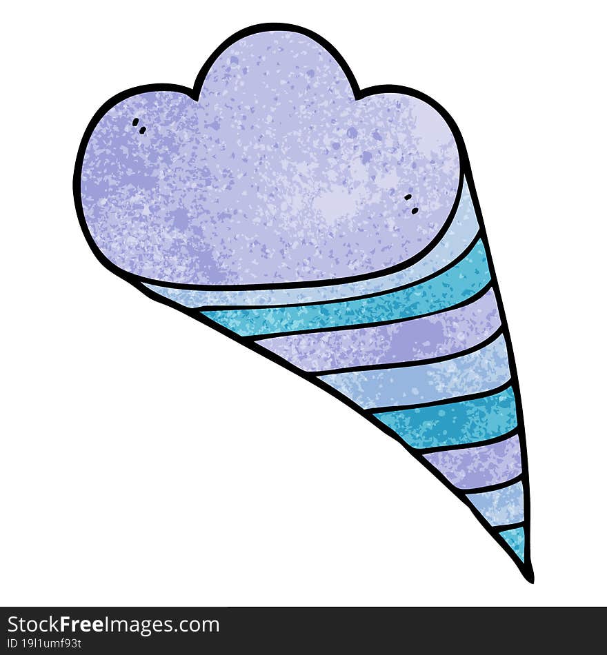 Cartoon Doodle Decorative Cloud Element