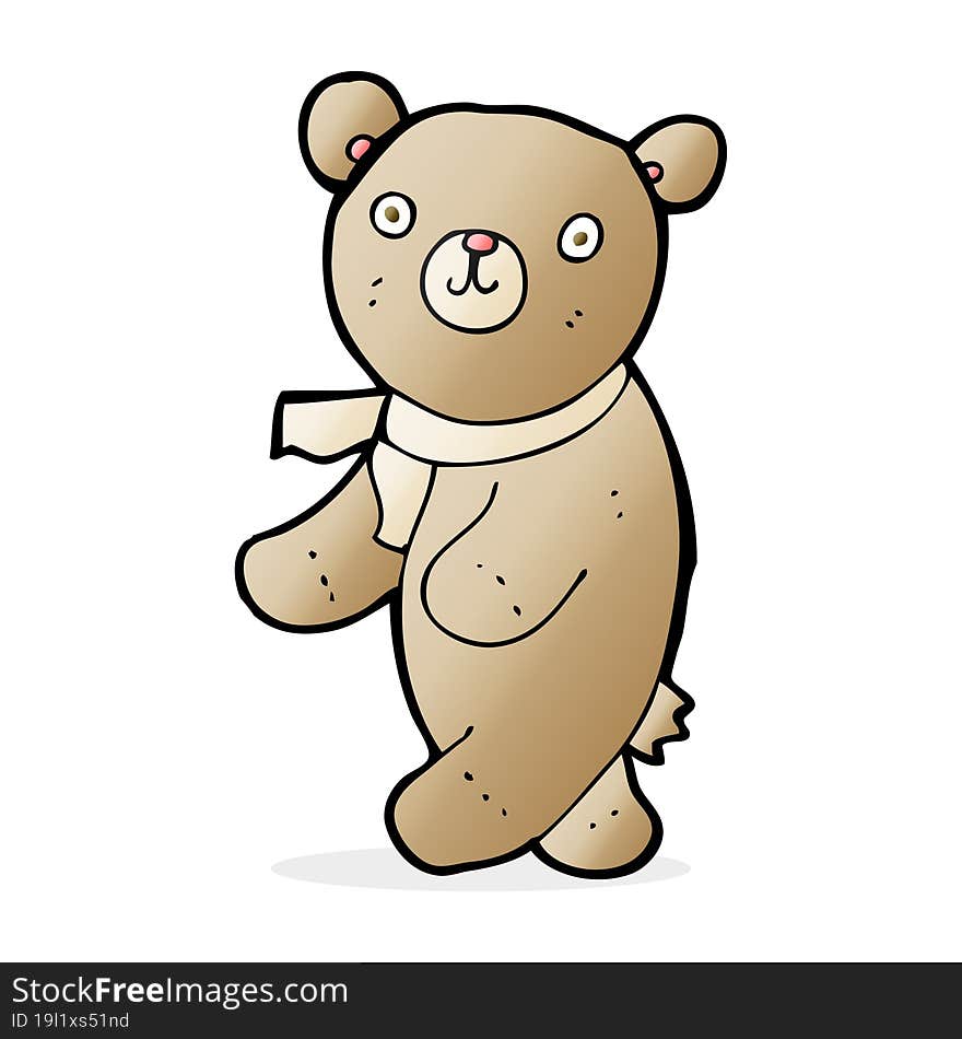 cute cartoon teddy bear