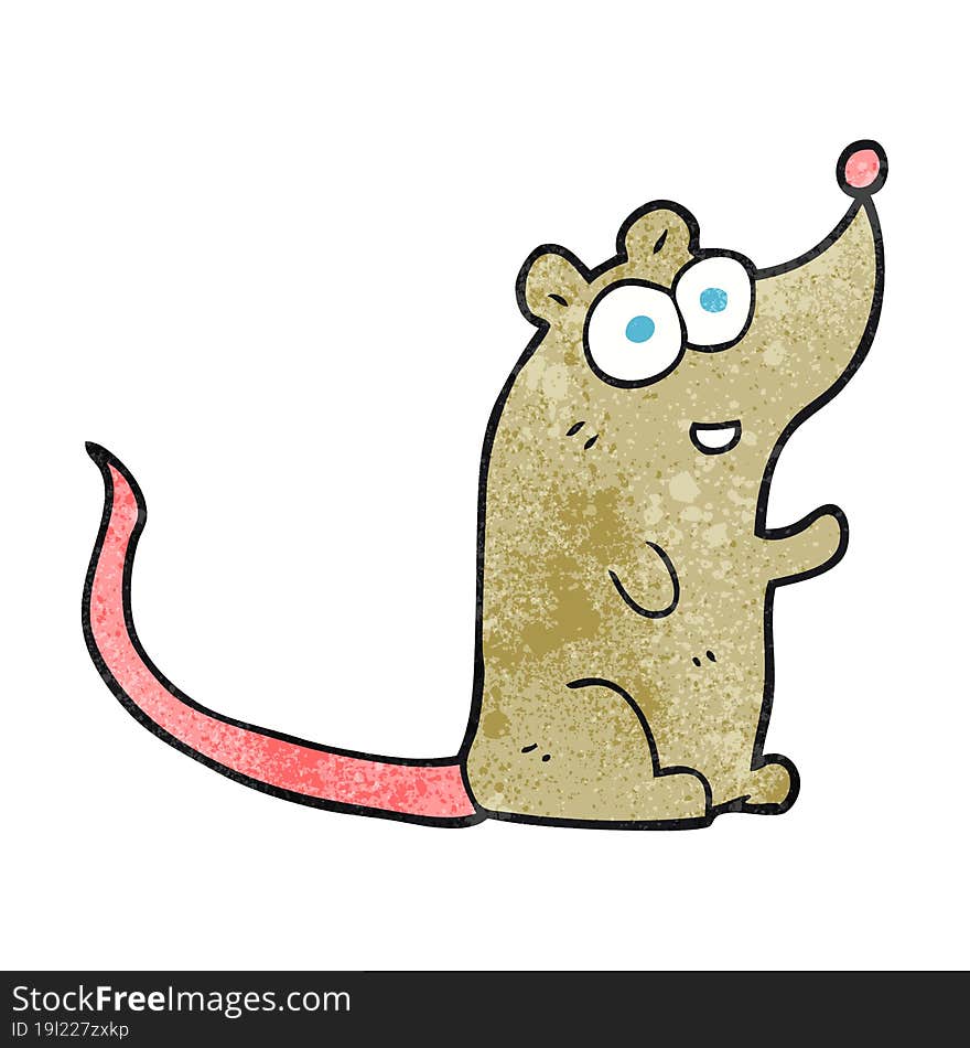 Textured Cartoon Mouse