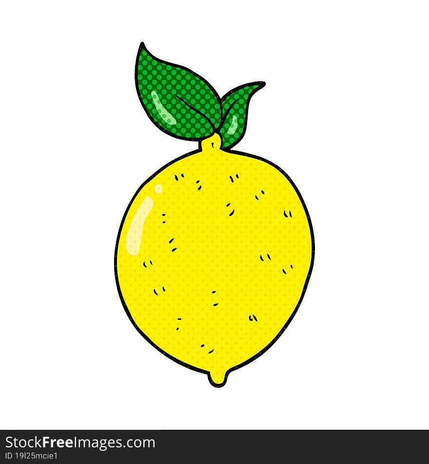 Cartoon Lemon