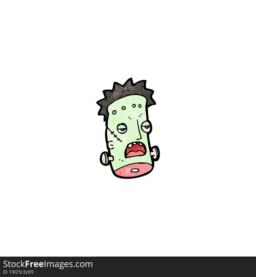 cartoon frankenstein monster