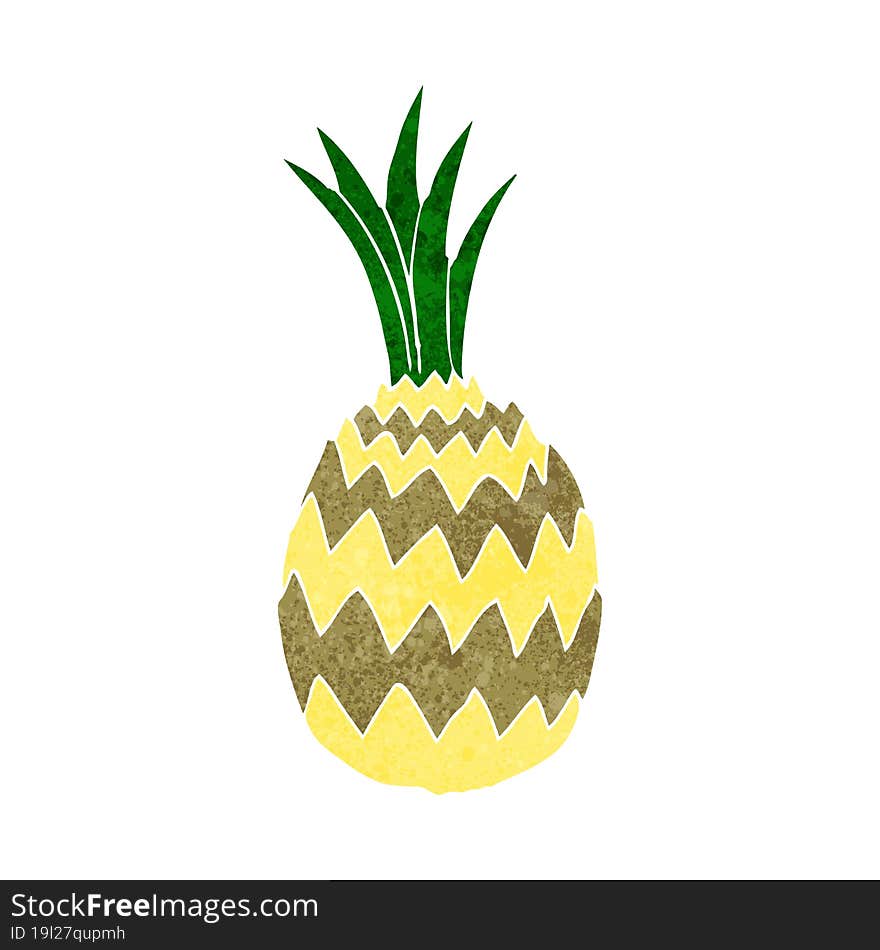 cartoon pineapple