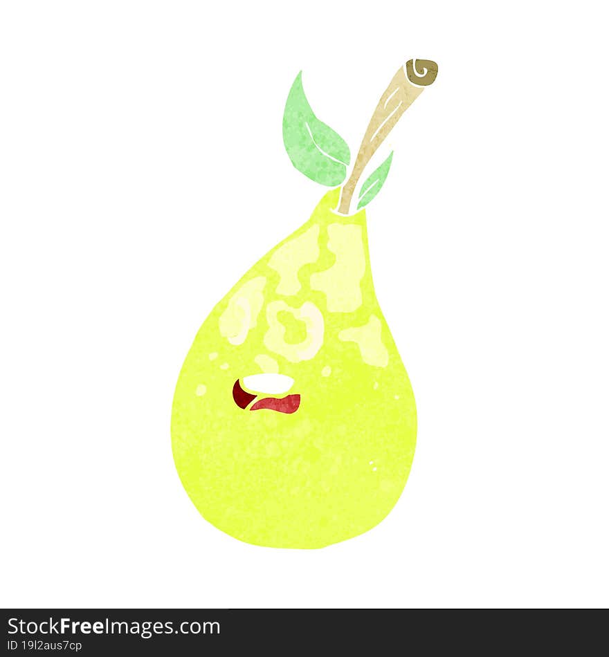 Cartoon Pear