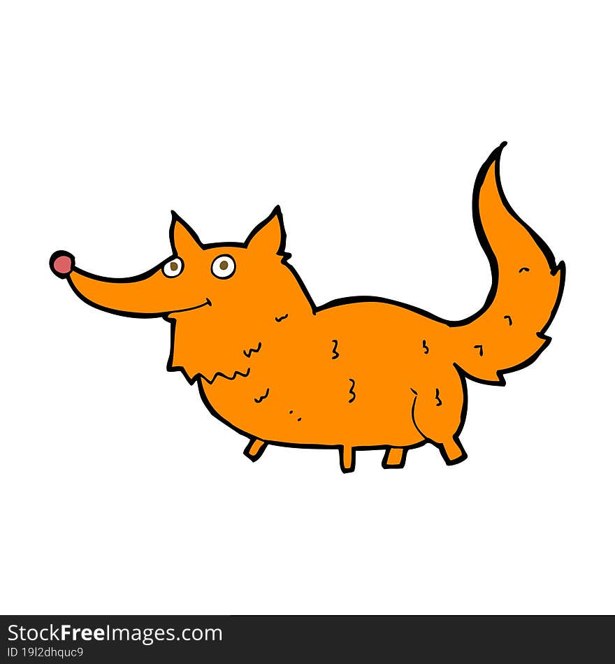 Cartoon Little Dog