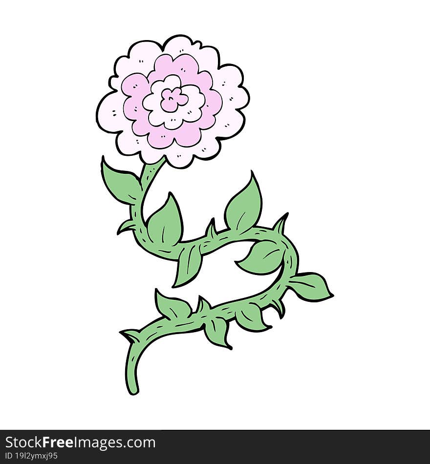 cartoon flower