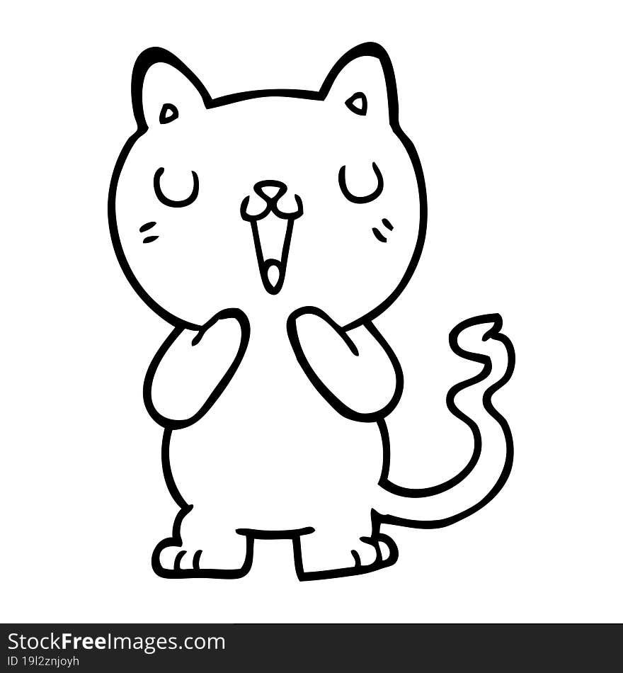 Cartoon Cat