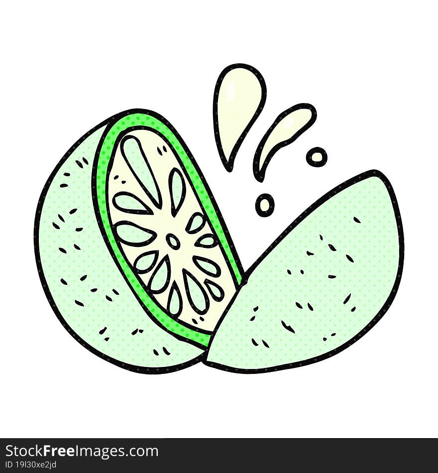 cartoon melon