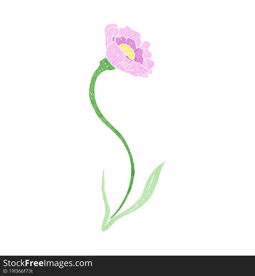 Cartoon Flower