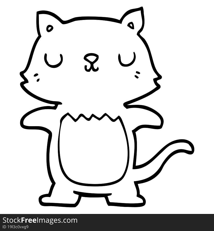 cartoon cat