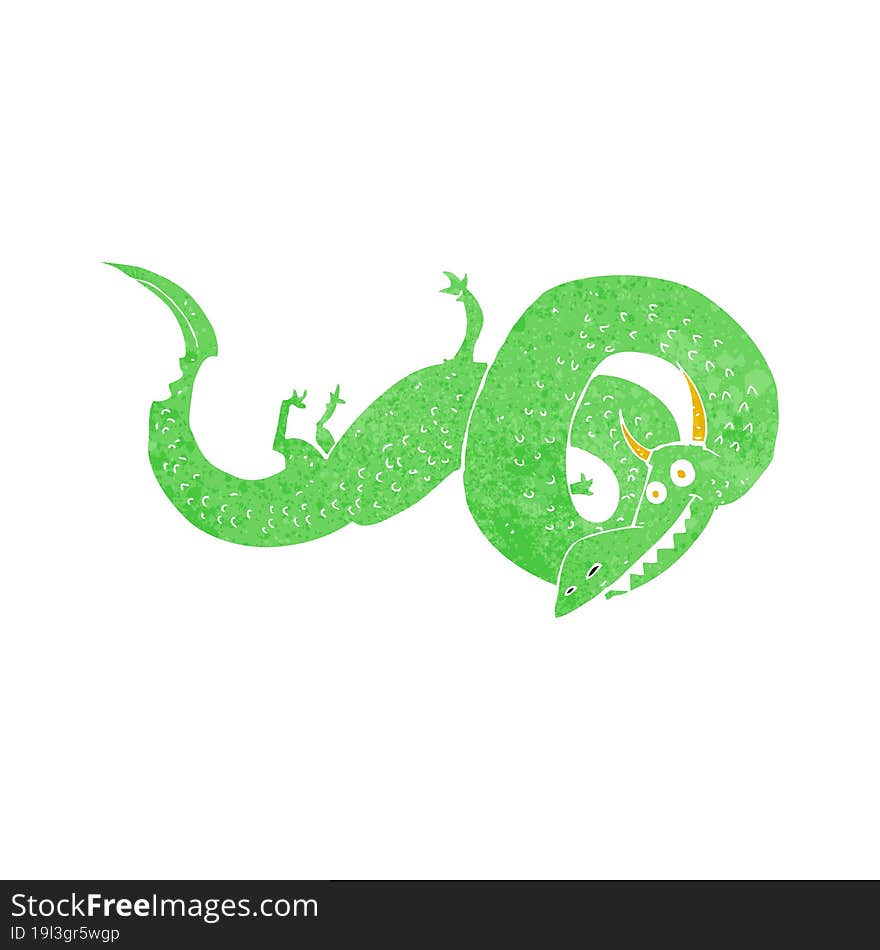 cartoon chinese dragon