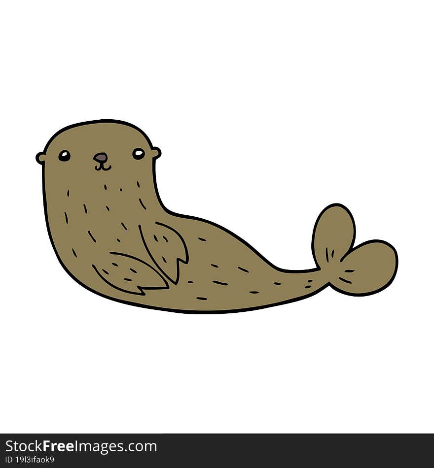 cartoon seal