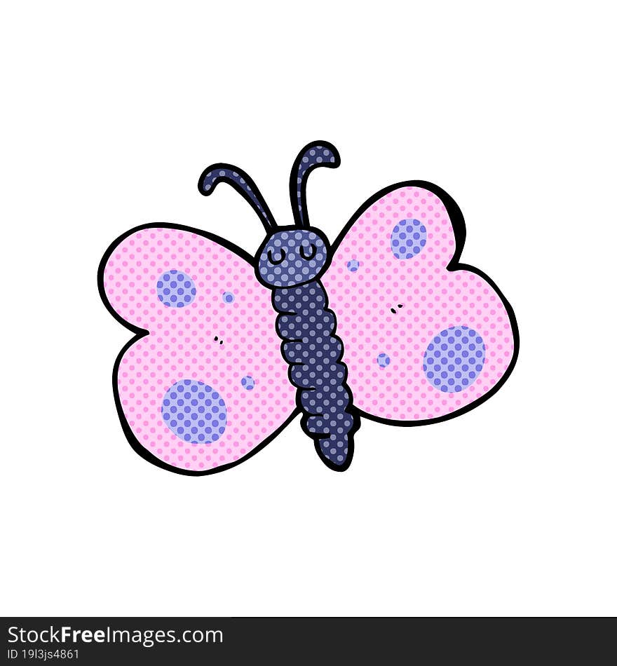 cartoon butterfly