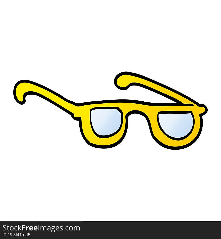 Cartoon Doodle Glasses