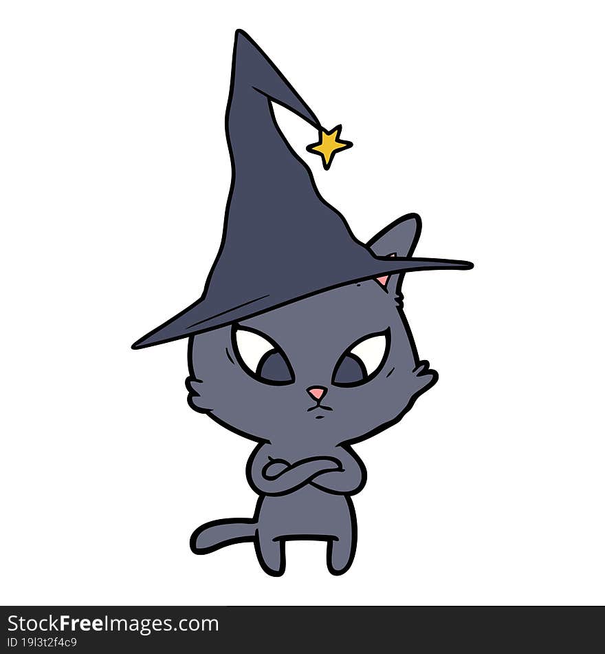 halloween cartoon cat. halloween cartoon cat