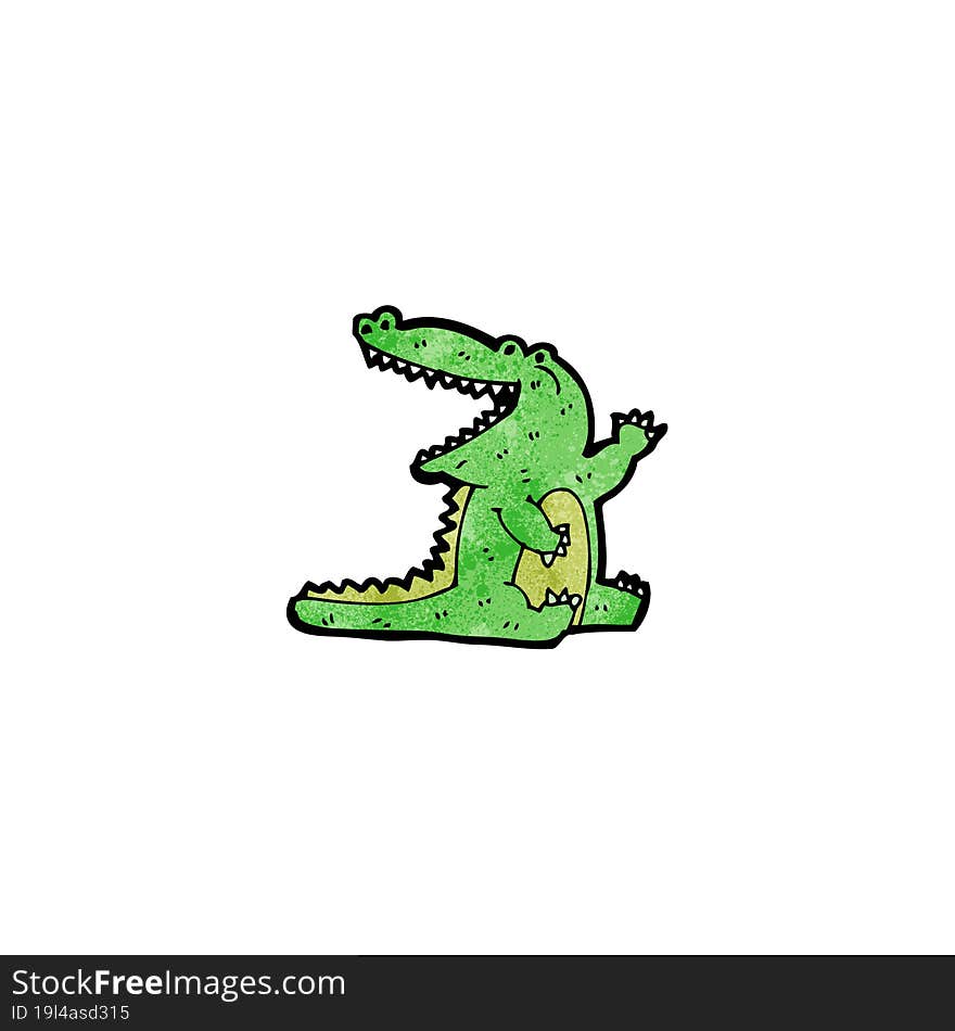 Cartoon Crocodile