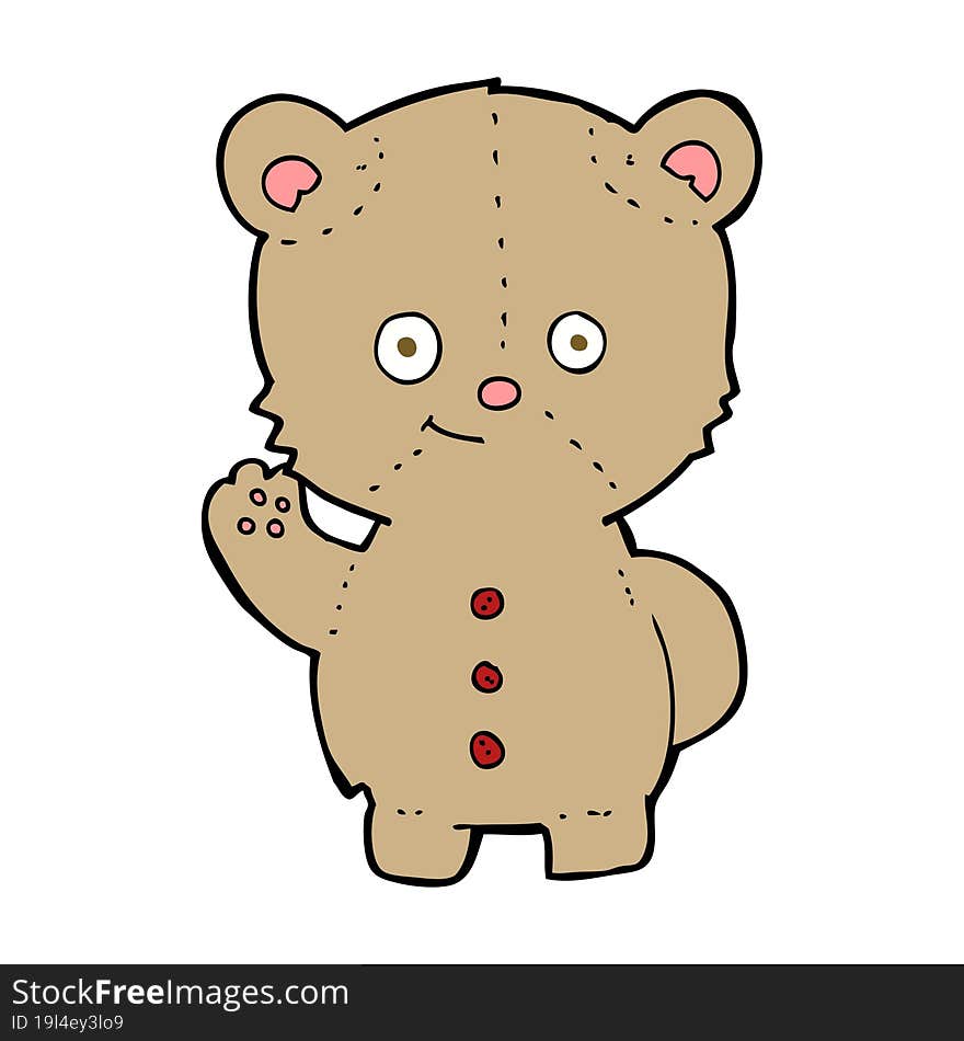 cartoon teddy bear