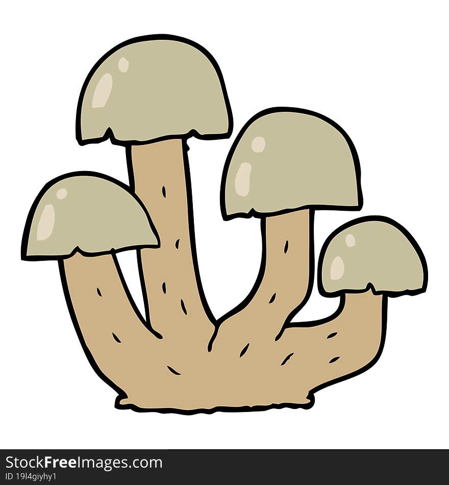 cartoon mushroom