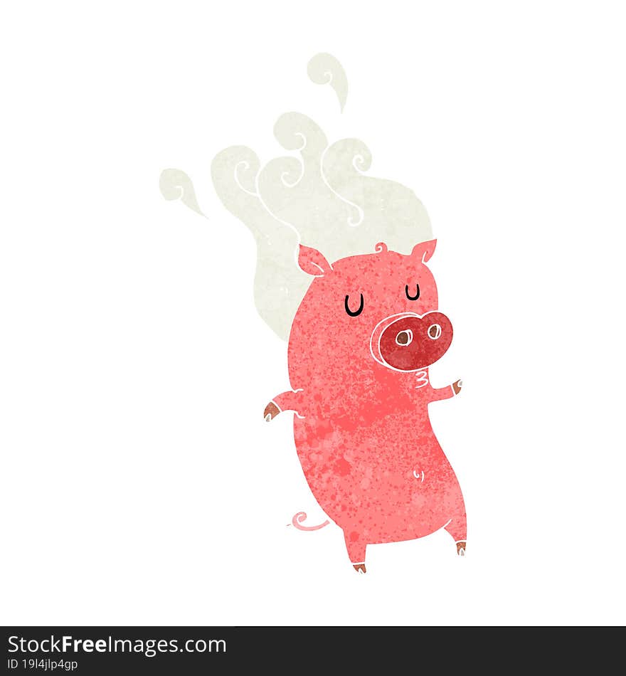 Smelly Cartoon Pig