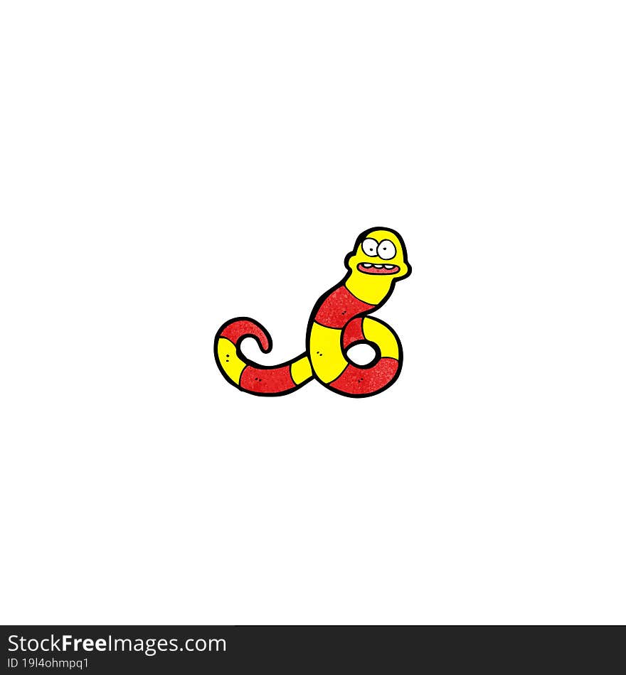 cartoon poisonous snake