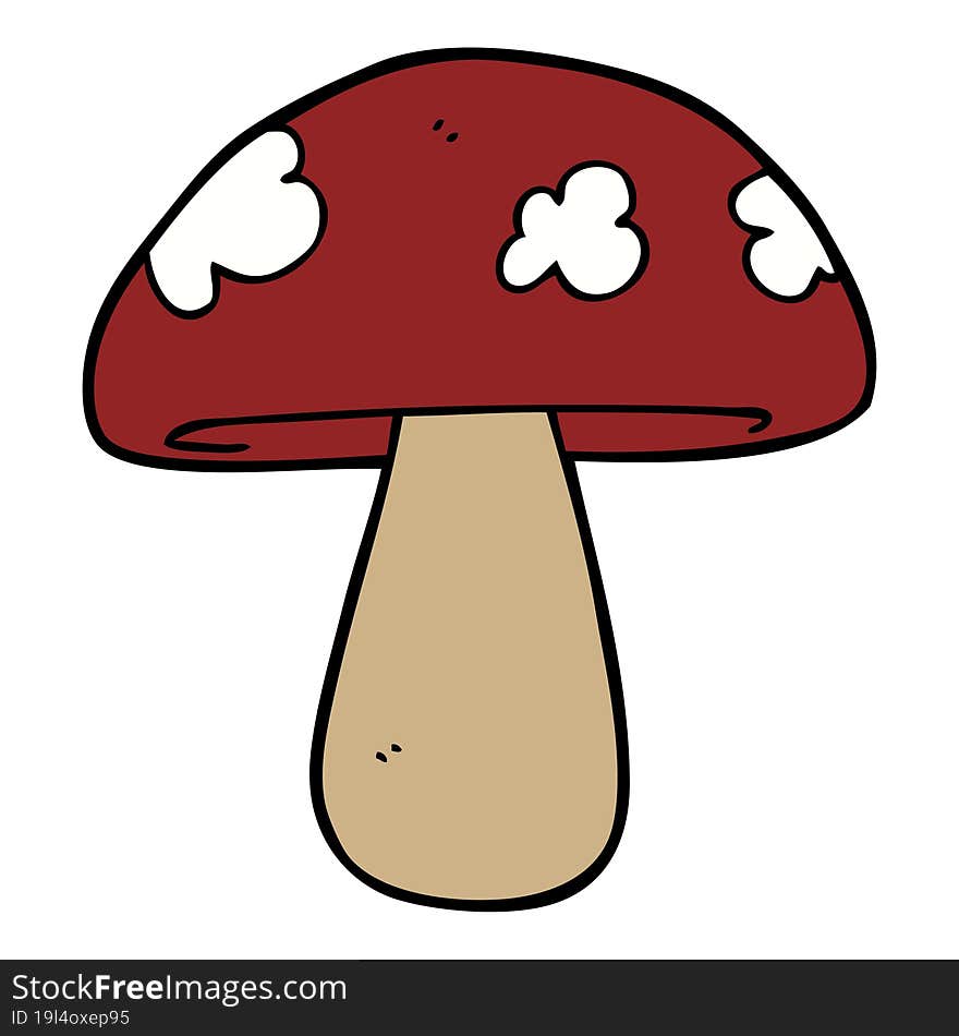 Cartoon Mushroom