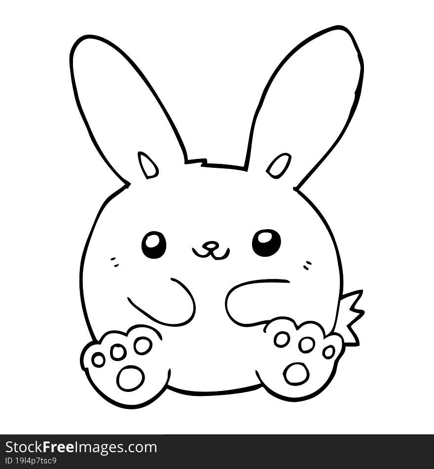 cartoon rabbit