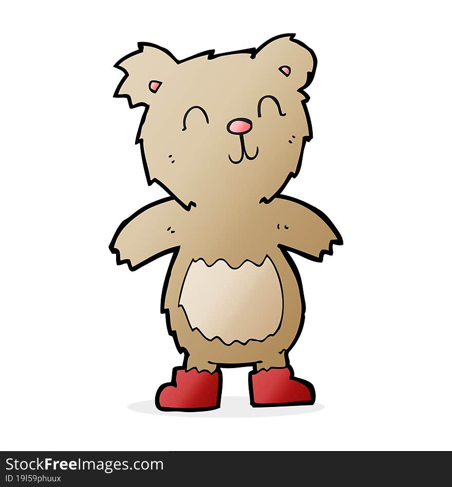 cartoon teddy bear